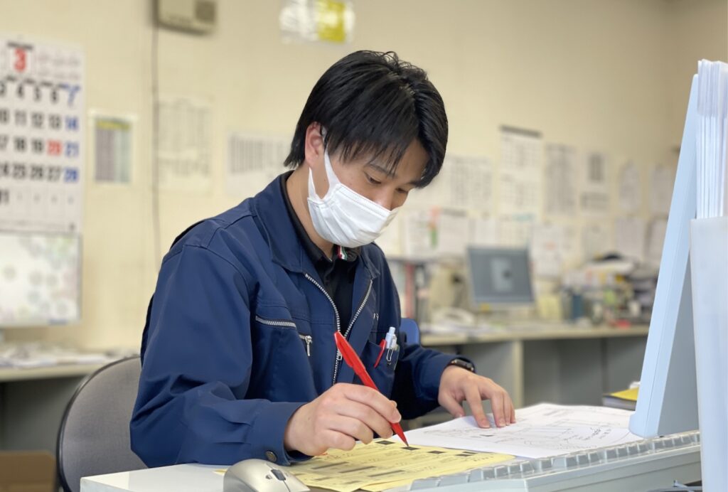 図面を読み解く作業